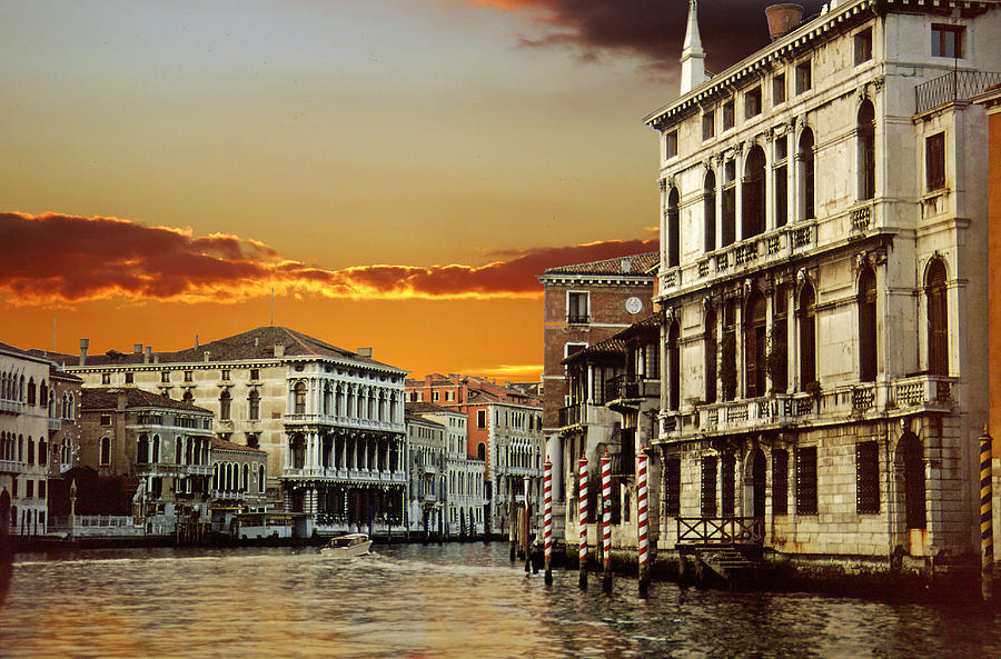 Grand Canal Photograph by Rod Jones