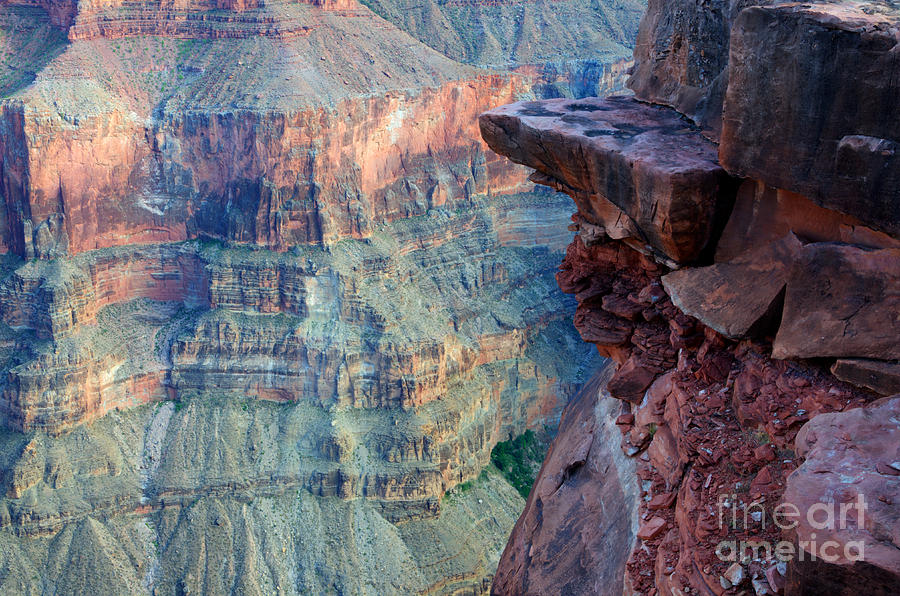 Grand Canyon A Place To Stand Photograph by Bob Christopher