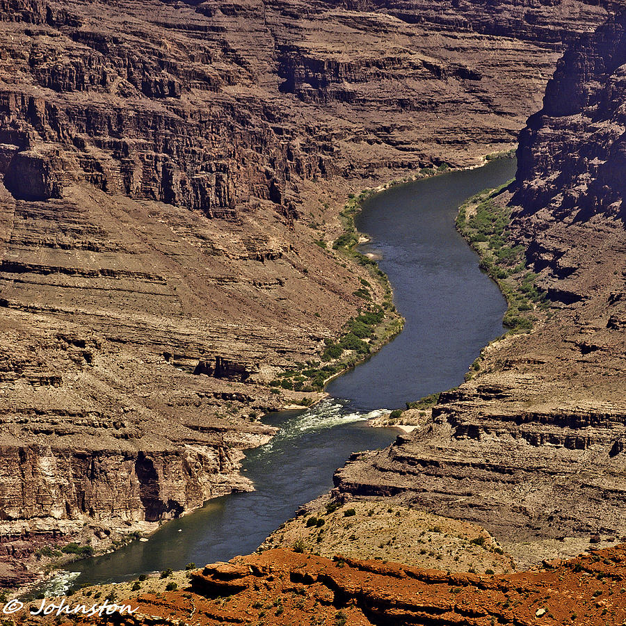 Grand Canyon National Park Photograph - Grand Canyon Colorado River by Bob and Nadine Johnston