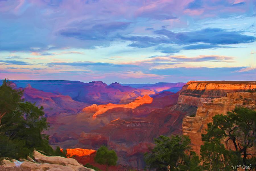Grand Canyon National Park Photograph - Grand Canyon Grand Sky by Heidi Smith