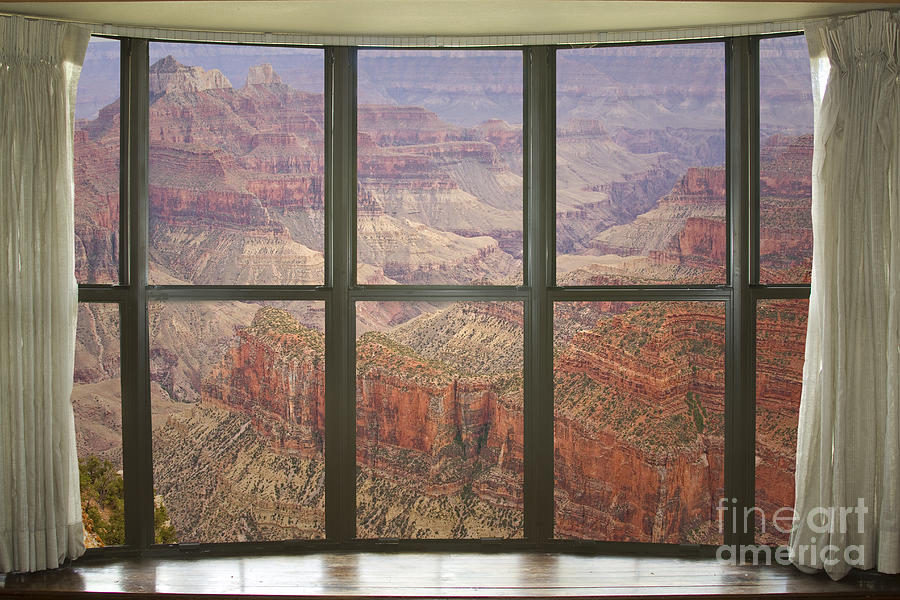 Grand Canyon North Rim Bay Window View Photograph by James BO Insogna