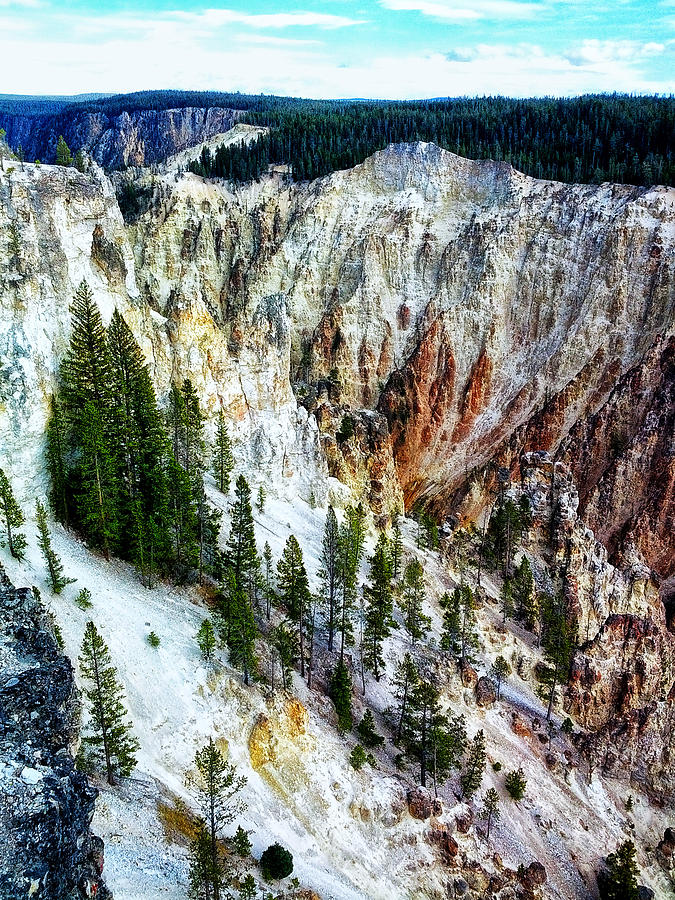 Yellowstone National Park Photograph - Grand Canyon Of Yellowstone by Kelly Reber Yellowstone National Park Photograph - Grand Canyon Of Yellowstone by Kelly Reber