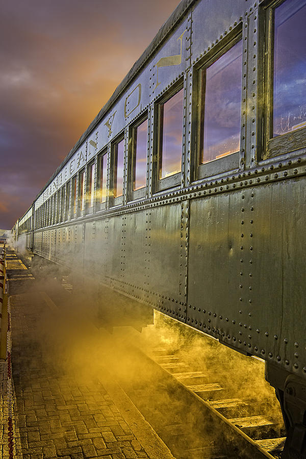 Grand Canyon Railway at Dawn Photograph by Fred J Lord