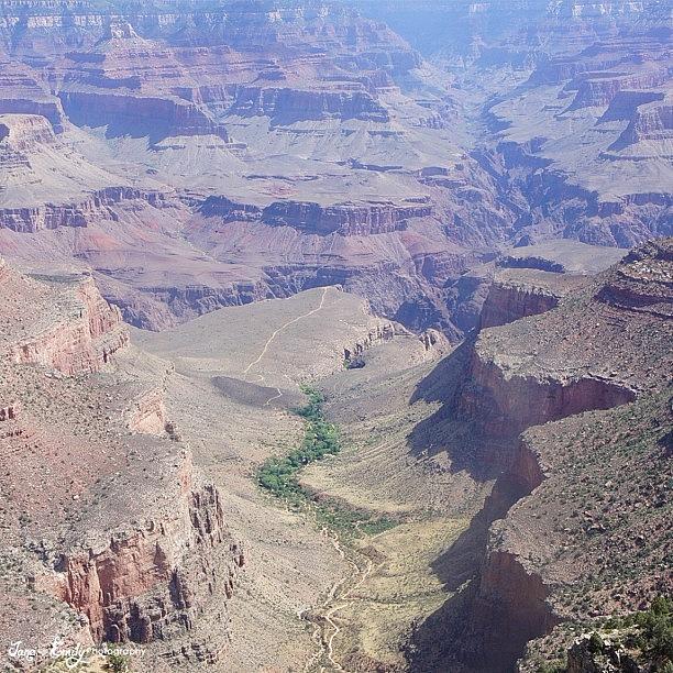 Nature Photograph - Grand Canyon Rim To Rim Hike June 2011 by Jane Emily