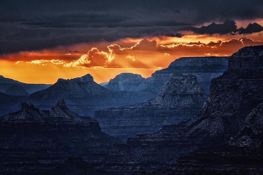 Grand Canyon Sunset Photograph by Joseph Urbaszewski