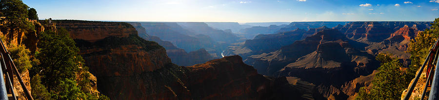 Grand Canyon Sunset Panorama Photograph