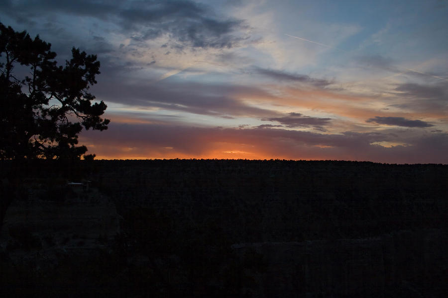 Grand canyon Sunset Photograph by Tom Singleton