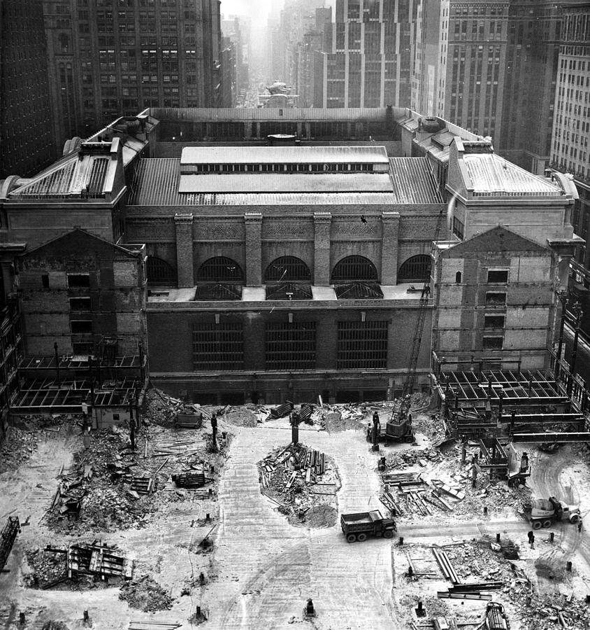 Grand Central Station Rear View Photograph By Everett   Fine Art America