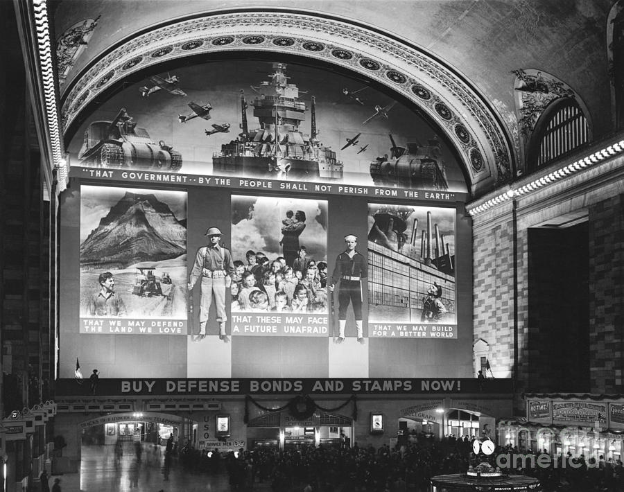 Grand Central Terminal Photograph by Photo Researchers