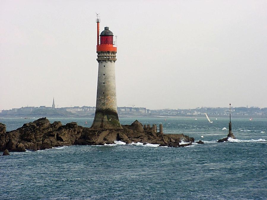Grand Jardin lighthouse Photograph by Keith Stokes