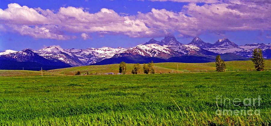 National Parks Photograph - Grand Tetons From Driggs  Idaho by Rich Walter