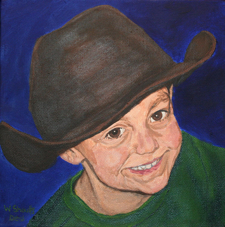 Grand William Painting by Wendy Shoults