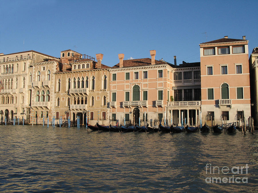 Holiday Photograph - Grande canal. Venice by Bernard Jaubert