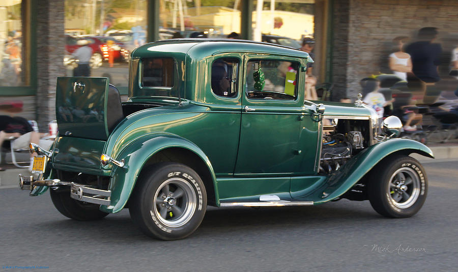 Grants Pass 2012 Cruise - Rumble Seat Open Photograph by Mick Anderson