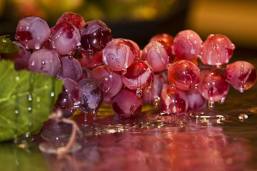 Grape Juice Photograph by Trudy Wilkerson