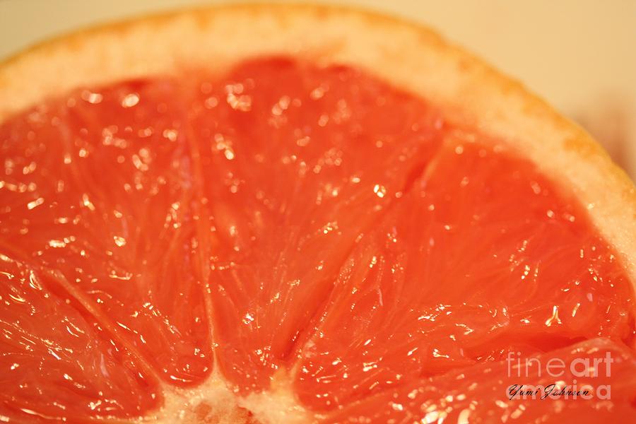 Grapefruit Photograph by Yumi Johnson