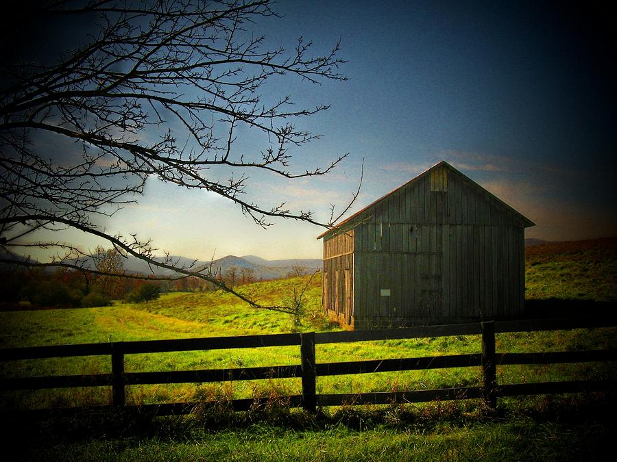 Gray Mountain Barn Photograph by Joyce Kimble Smith