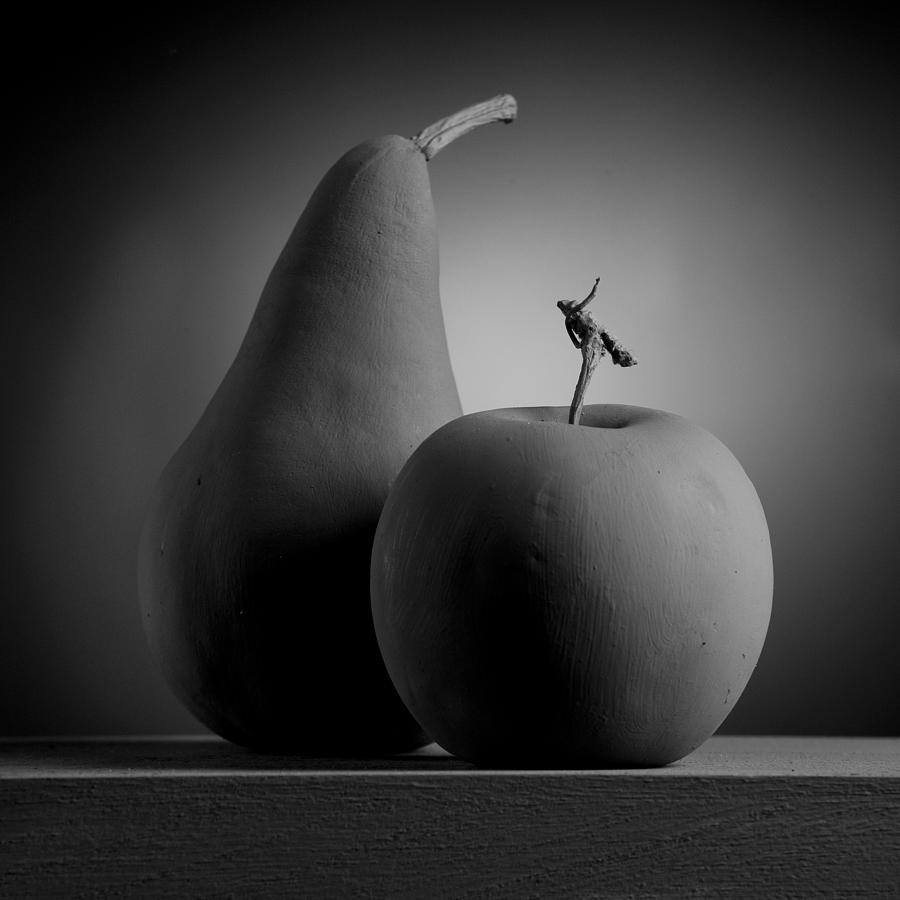 Gray Variations - Apples Pyrography by Ovidiu Bastea Gray Variations - Apples Pyrography by Ovidiu Bastea