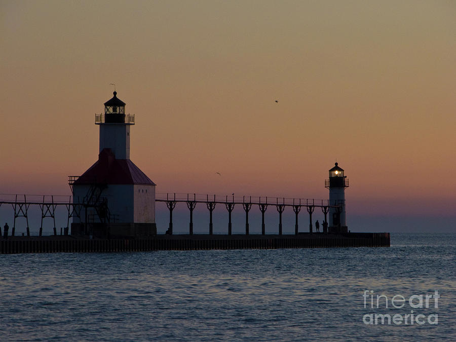Great Lake Lighthouse Photograph by Tim Mulina
