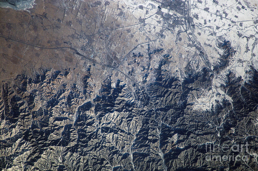 Great Wall Of China Photograph by NASA/Science Source