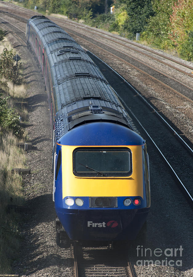 Great Western high speed Photograph by Andrew  Michael