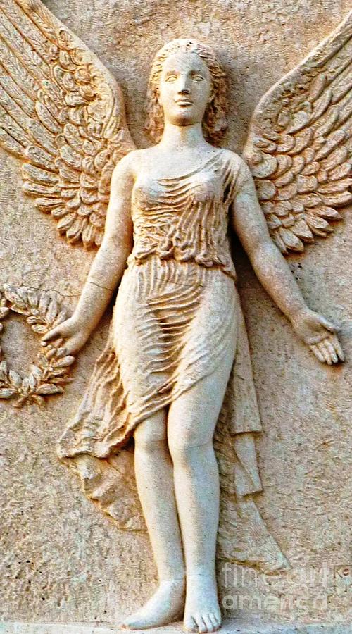 Greek Angel Photograph by Therese Alcorn