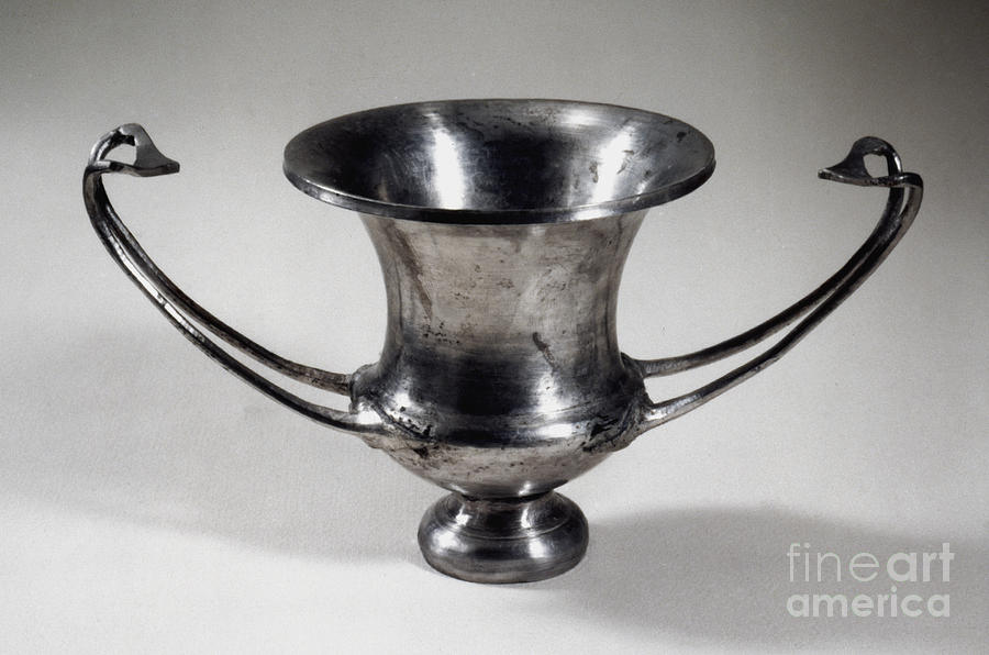 Cup Photograph - Greek Drinking Cup by Granger