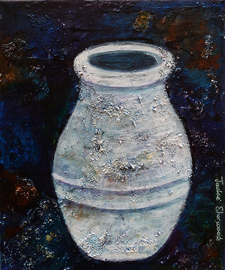 Greek Urn 1 Painting by Jackie Sherwood