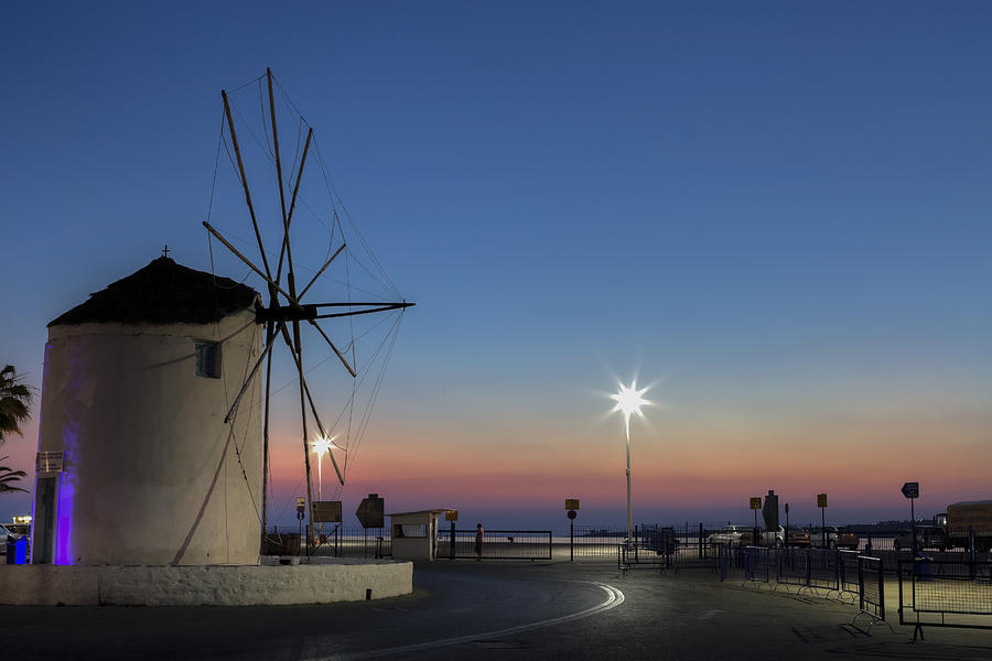 greek windmill - Cyclades Photograph by Joana Kruse