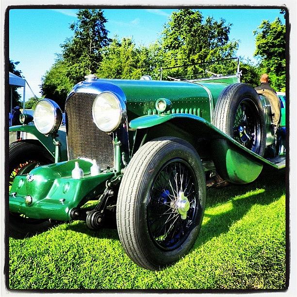 Car Photograph - Green! 💚 #car #vintagecar by Richard Randall