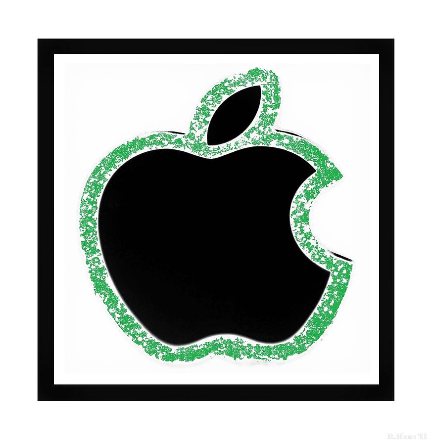 Green  Black Apple Photograph