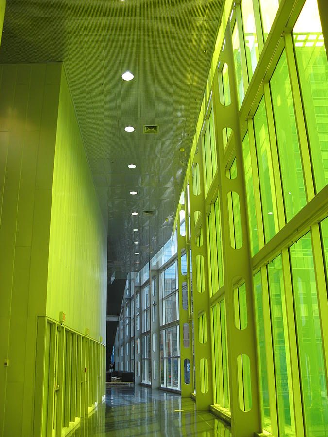 Green Interior Photograph by Alfred Ng