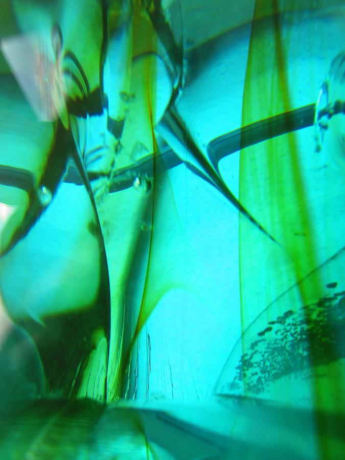 Abstract Photograph - Green Lantern by Lynn Dodds