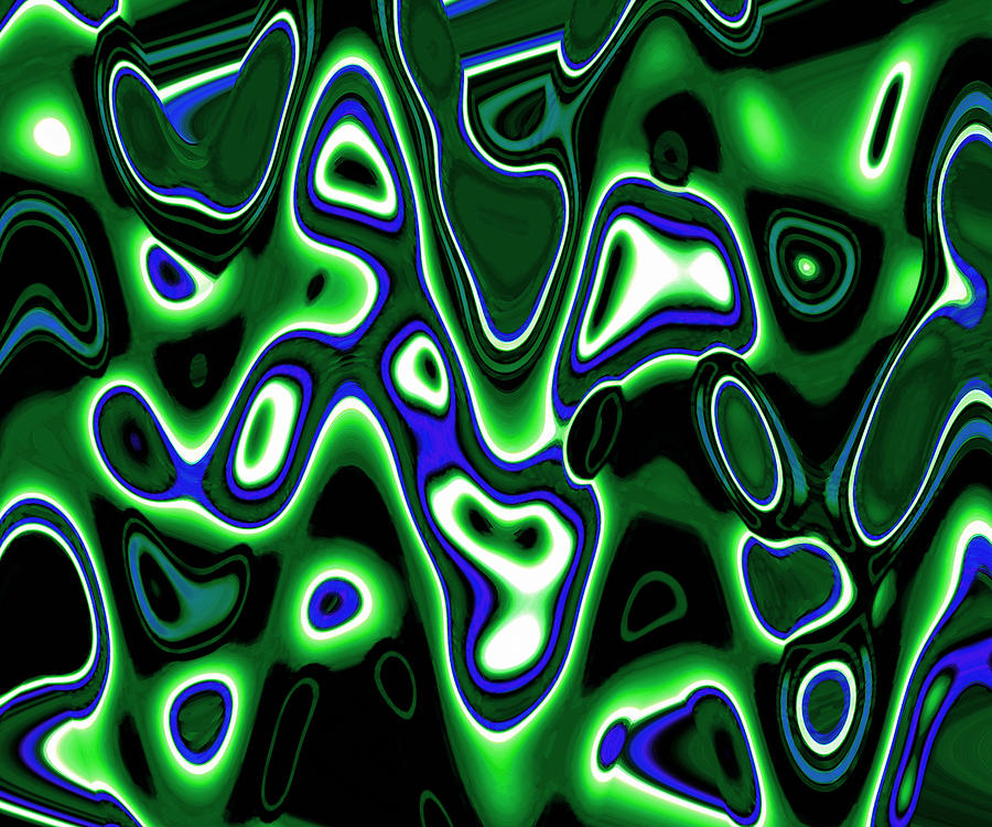 Green Machine Digital Art by Andrew Hewett