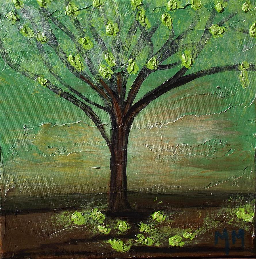 Green Painting by Megan Ford-Miller