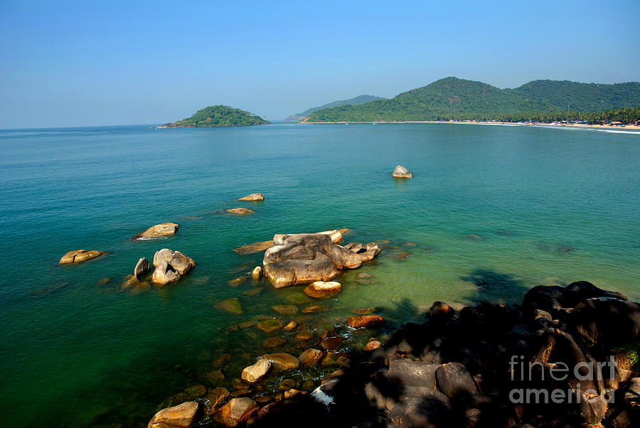 Nature Photograph - Green Sea by Dattaram Gawade