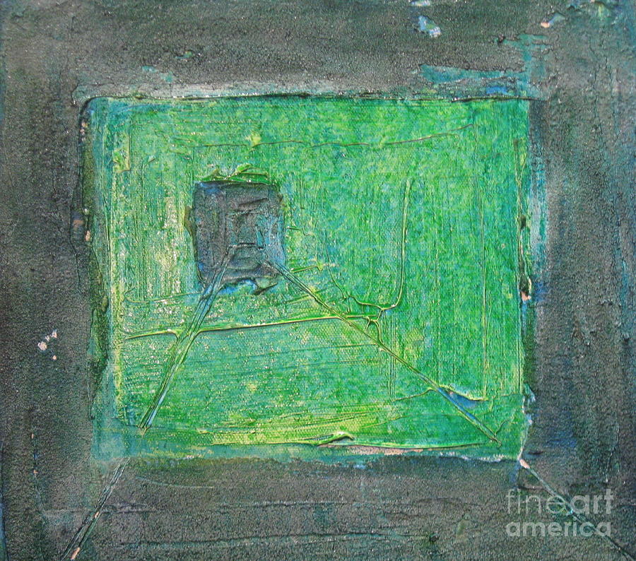 Green Painting by Artist Lillig Studio - Fine Art America