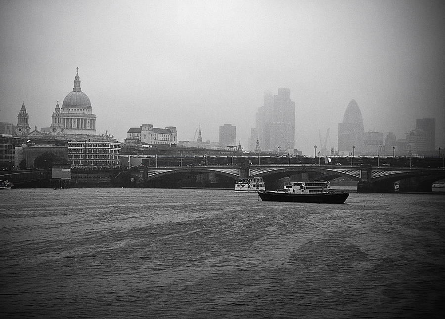 Grey London Photograph by Lenny Carter