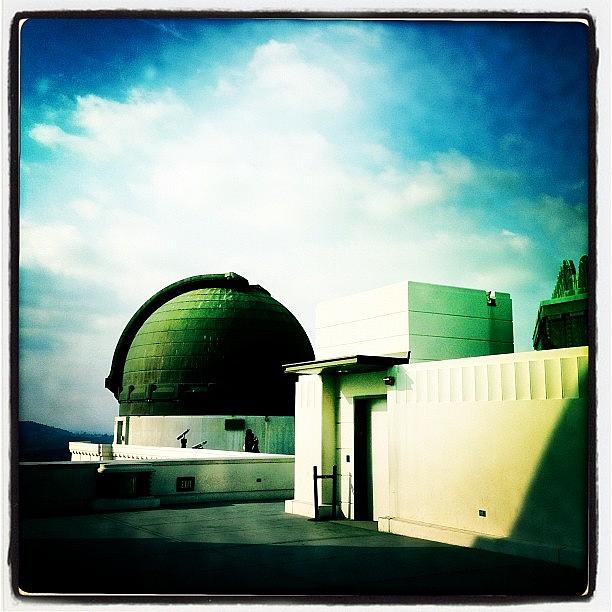 Hollywood Photograph - Griffith Dome by Torgeir Ensrud