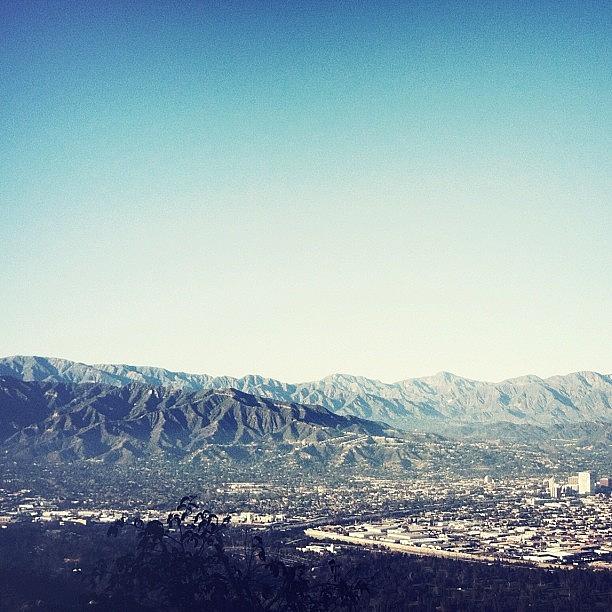 Noone Photograph - Griffith Park Towards Pasadena #la by Noel Hennessy
