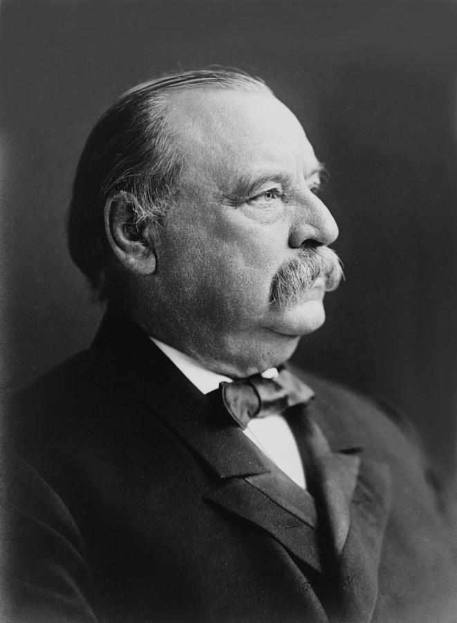 Grover Cleveland - President of the United States Photograph by International  Images