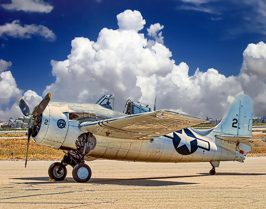 Grumman F4f Wildcat Photograph - Grumman F4f Wildcat Fine Art Print