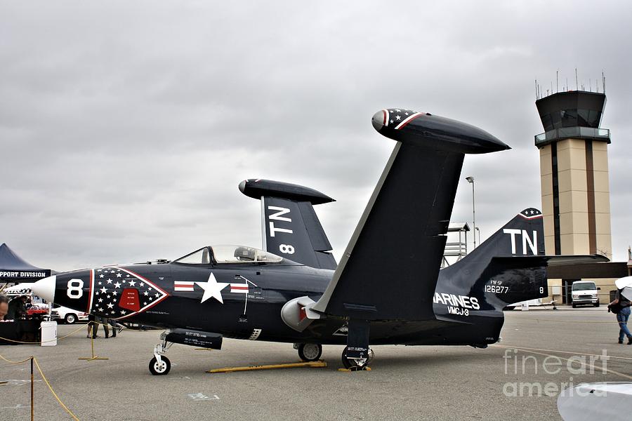 Panther Photograph - Grumman F9F-5P Panther by Tommy Anderson
