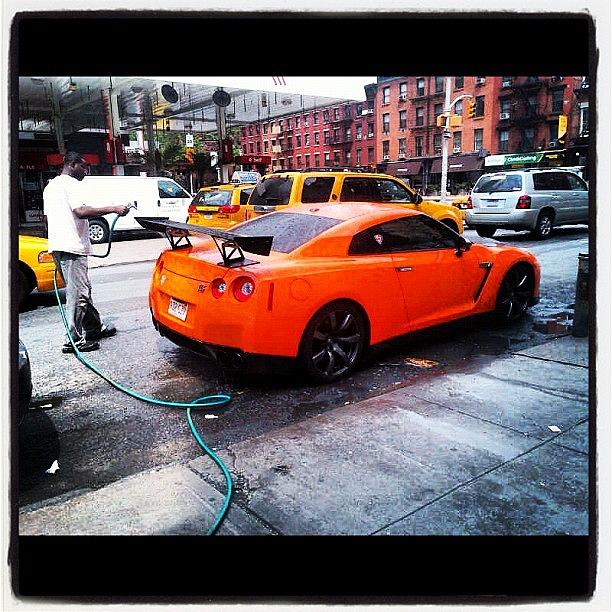 Gumball3000 Photograph - #gtr Getting Washed For #gumball3000 by Jerome De S