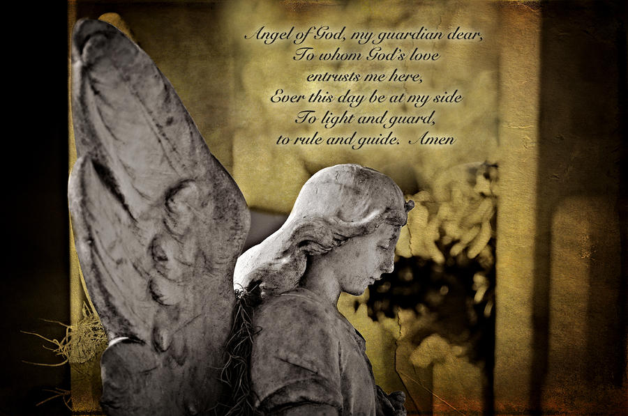 Guardian Angel Prayer Photograph by Bonnie Barry - Fine Art America