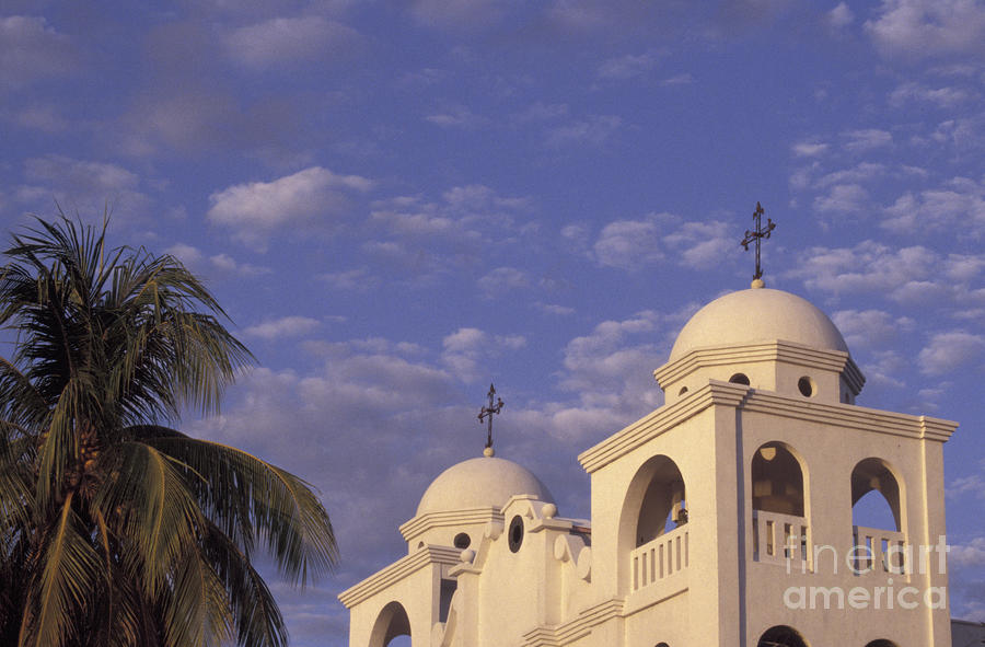 Guatemala Church Domes Photograph by John  Mitchell