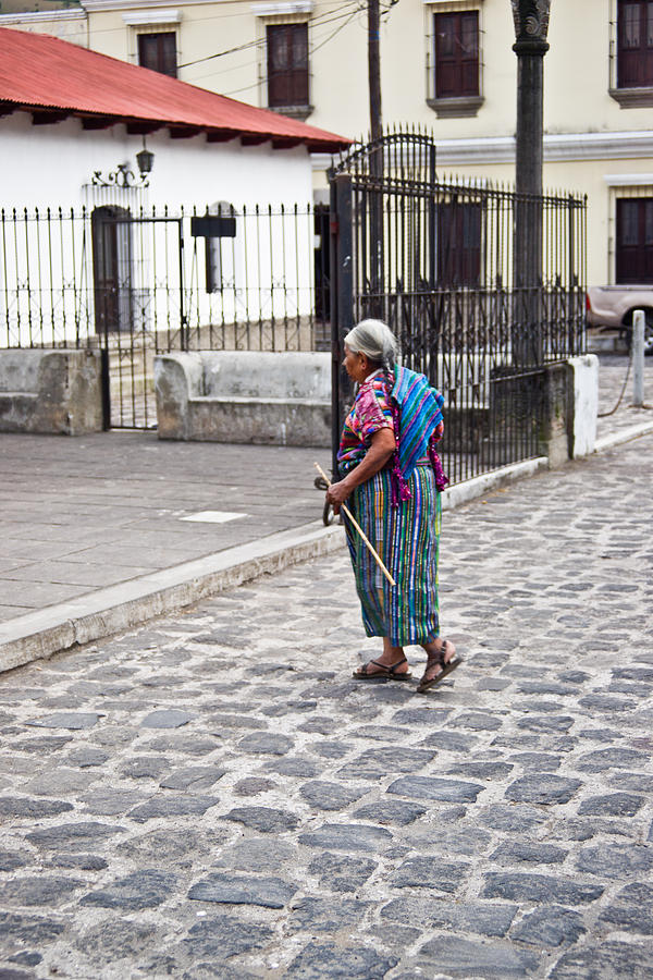 Guatemala Photograph - Guatemalan Lady 1 by Douglas Barnett