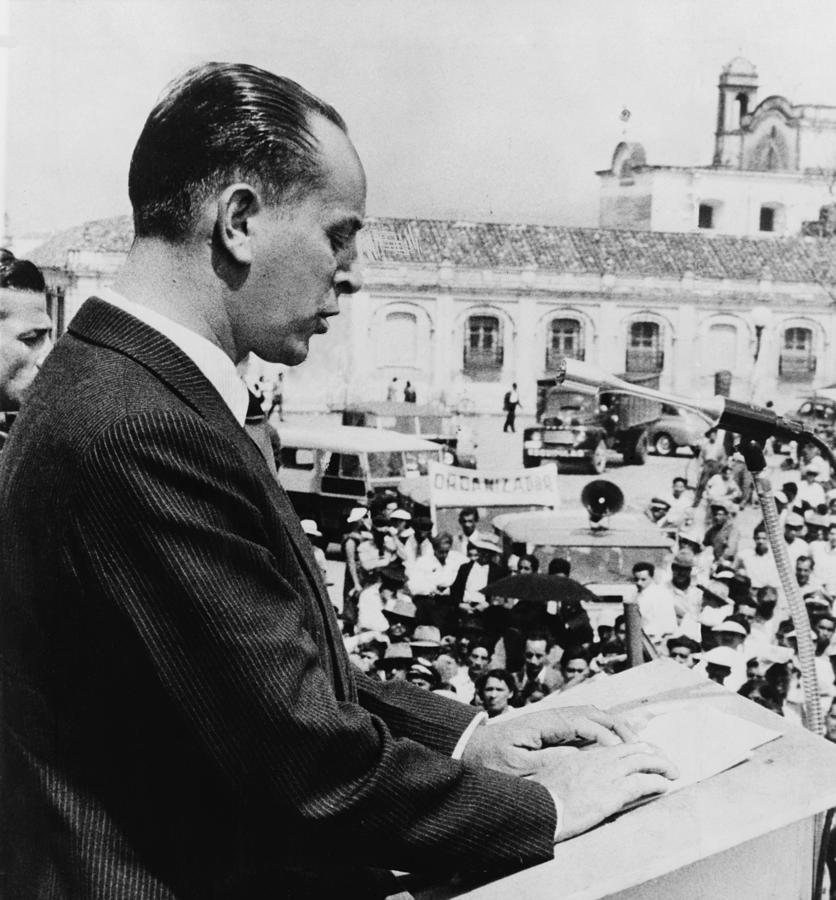History Photograph - Guatemalan President Jacobo Arbenz by Everett