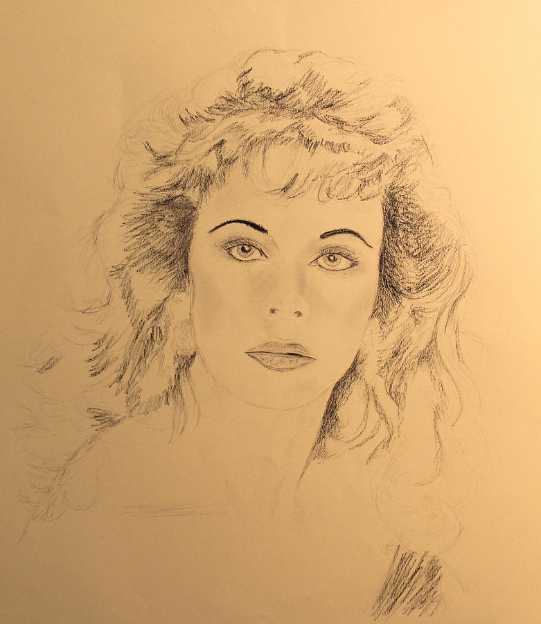 Anne Drawing - Guess Who Sketch by Miguel Rodriguez