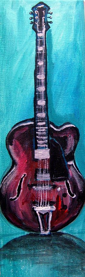 Guitar 2 Painting by Amanda Dinan